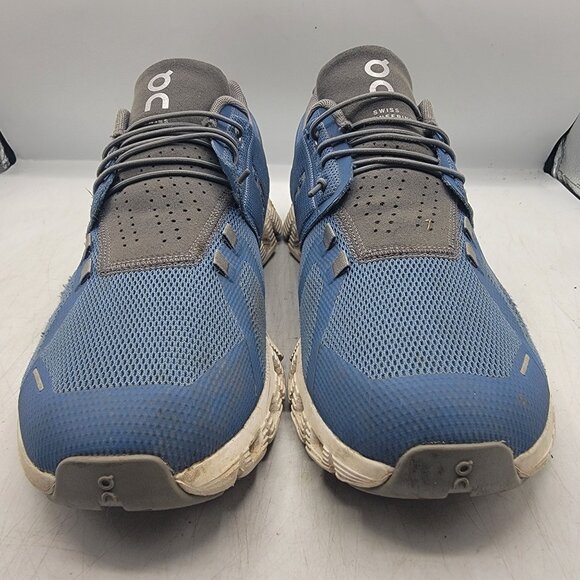 On Cloud 5 Mens 10.5 Blue Stellar Eclipse Athletic Shoes Running Walking Comfort - Picture 13 of 14